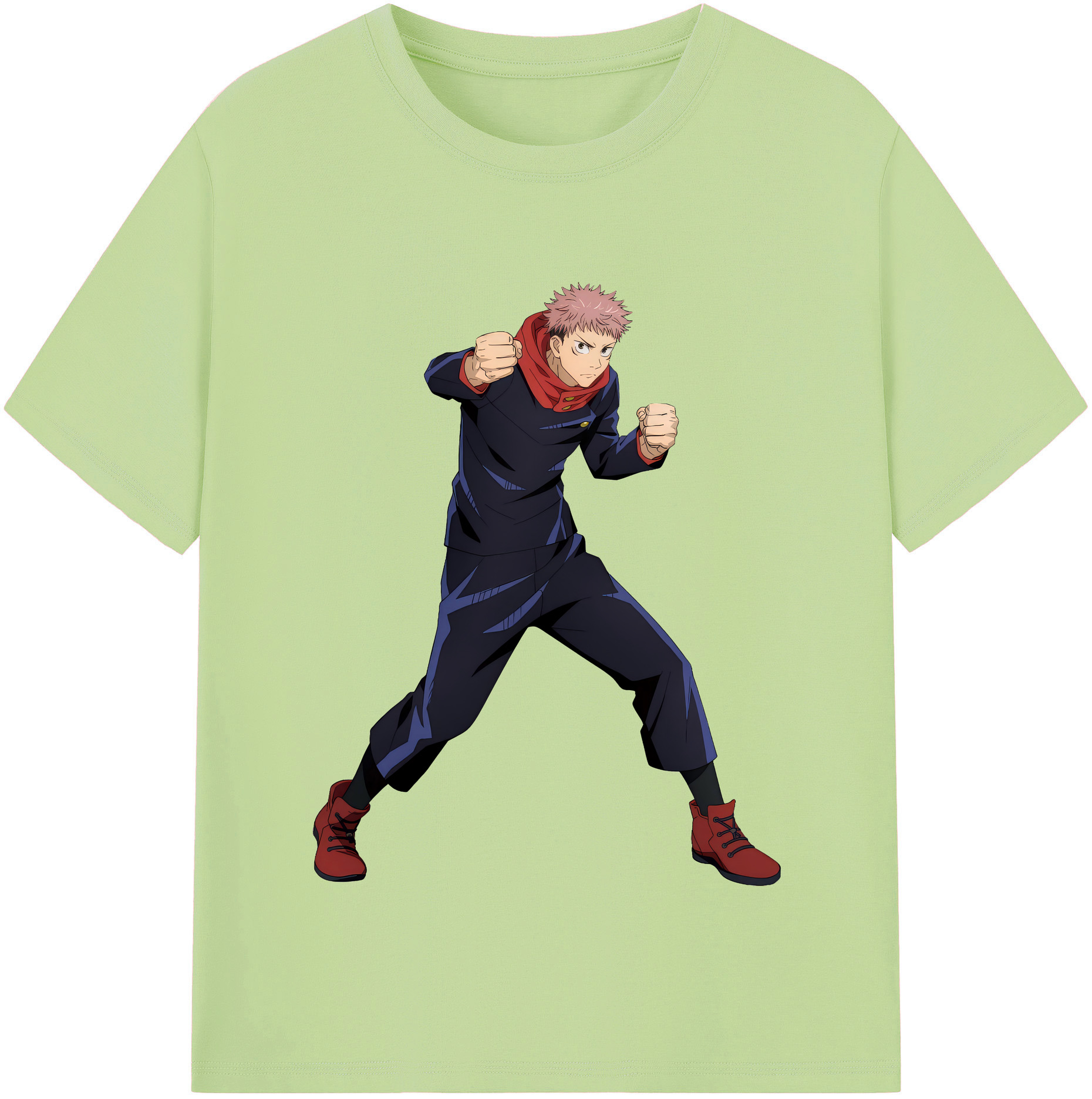 （画像用） 呪術廻戦 Jujutsu Kaisen 綿100％半袖Tシャツ（フロントプリント）